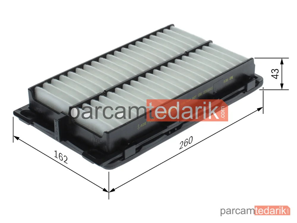 F026400827 | Hava Filtresi — Kia Sorento IV, Hyundai Santa FE IV, Hyundai Sonata VIII