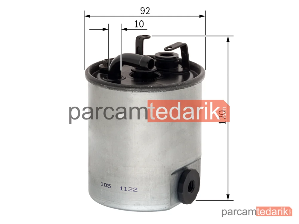 BOSCH F026402044 | Yakıt Filtresi — Mercedes-Benz Sprinter 3-t, Mercedes-Benz Sprinter 4-t