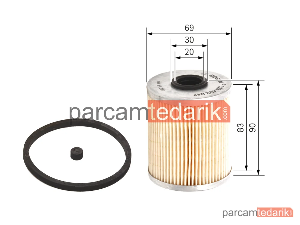 Yakıt Filtresi — Nissan Interstar, Nissan Primastar, Renault Master II - F026402047