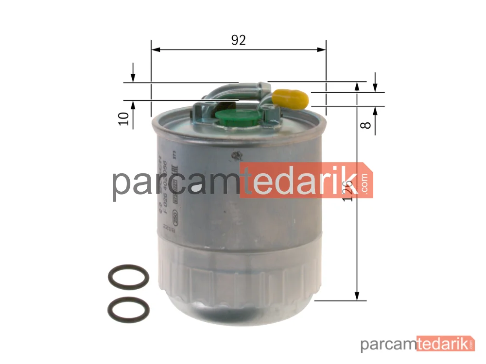BOSCH F026402056 | Yakıt Filtresi — Mercedes-Benz Vito, Mercedes-Benz Sprinter 5-t