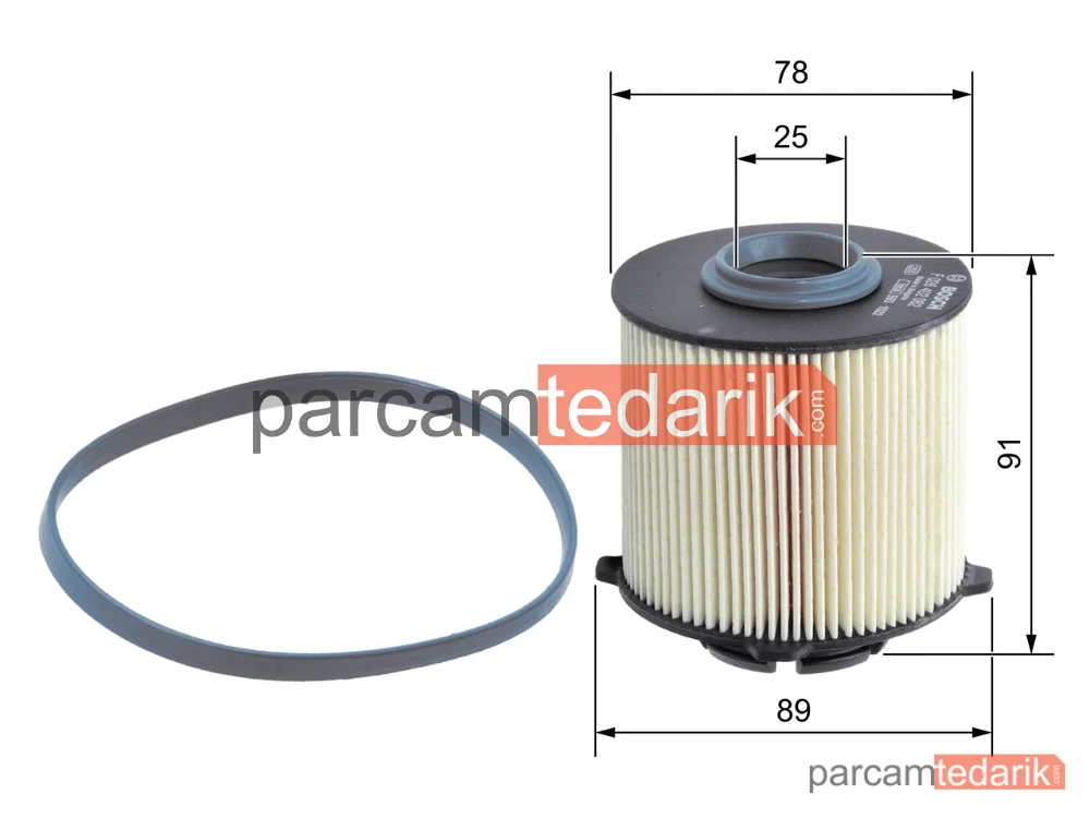 BOSCH F026402062 | Yakıt Filtresi — Opel Insignia A, Opel Astra J, Opel Insignia A Country Tourer