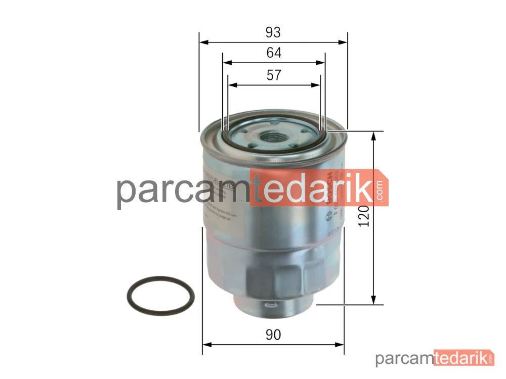 BOSCH F026402063 | Yakıt Filtresi — Honda Accord VII, Honda Accord VII Tourer, Honda Civic VIII