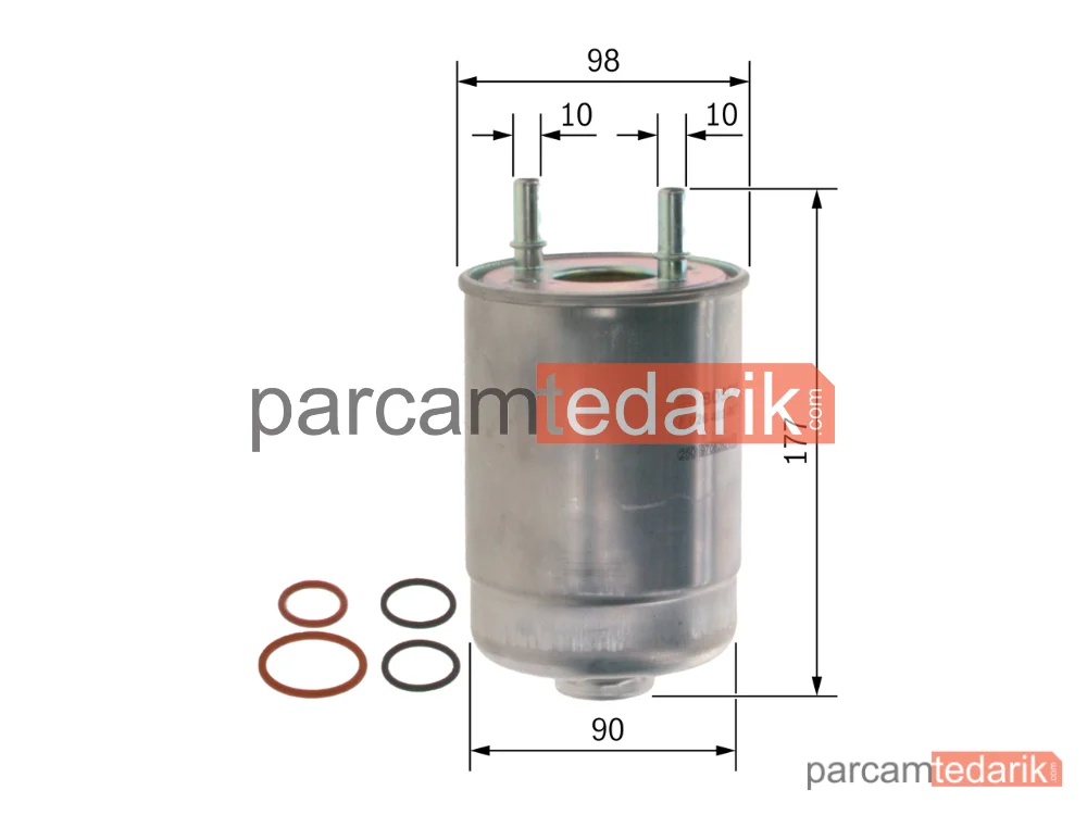 Yakıt Filtresi — Renault Megane III, Renault Megane III Coupe, Renault Scénic III - F026402067