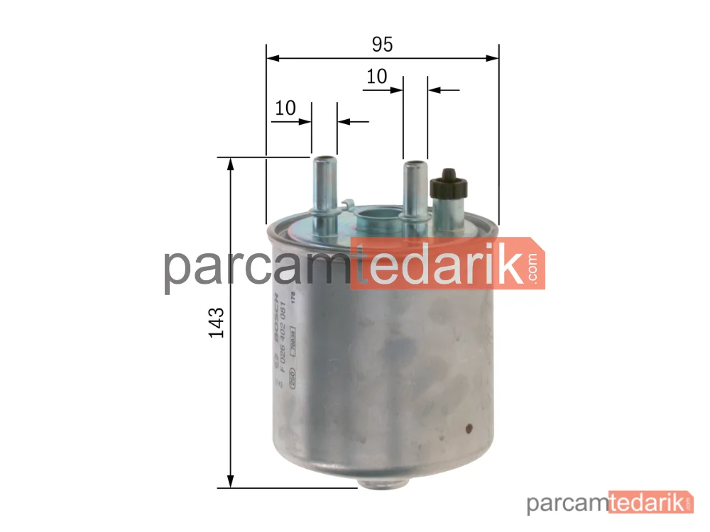 BOSCH F026402081 | Yakıt Filtresi — Renault Laguna III, Renault Kangoo Express, Renault Laguna Coupe