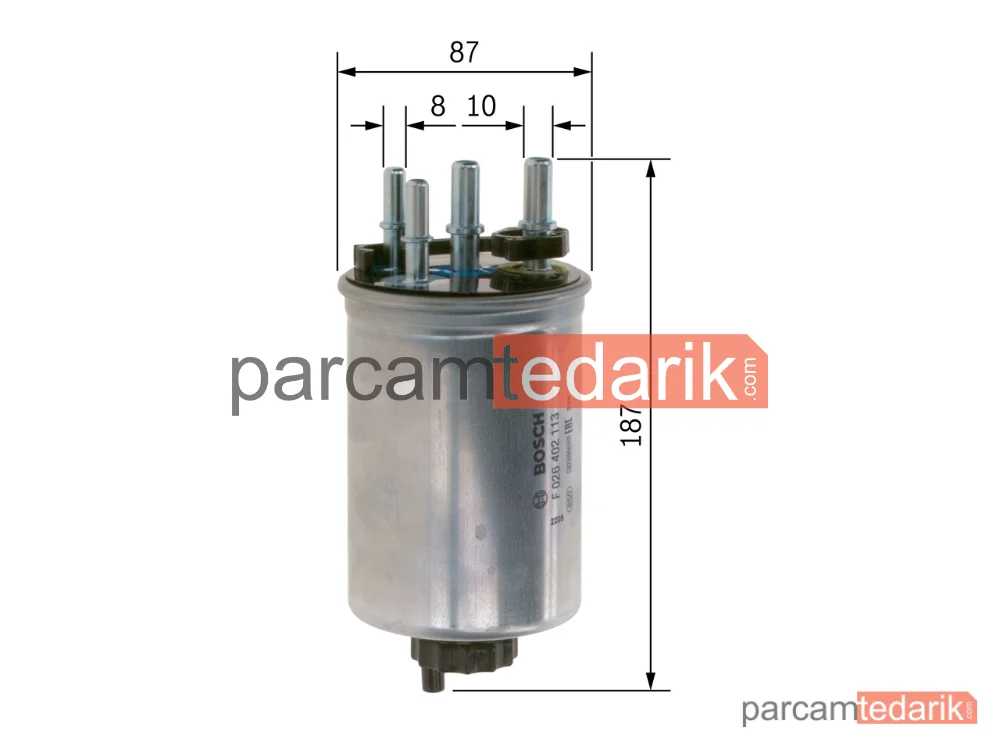 BOSCH F026402113 | Yakıt Filtresi