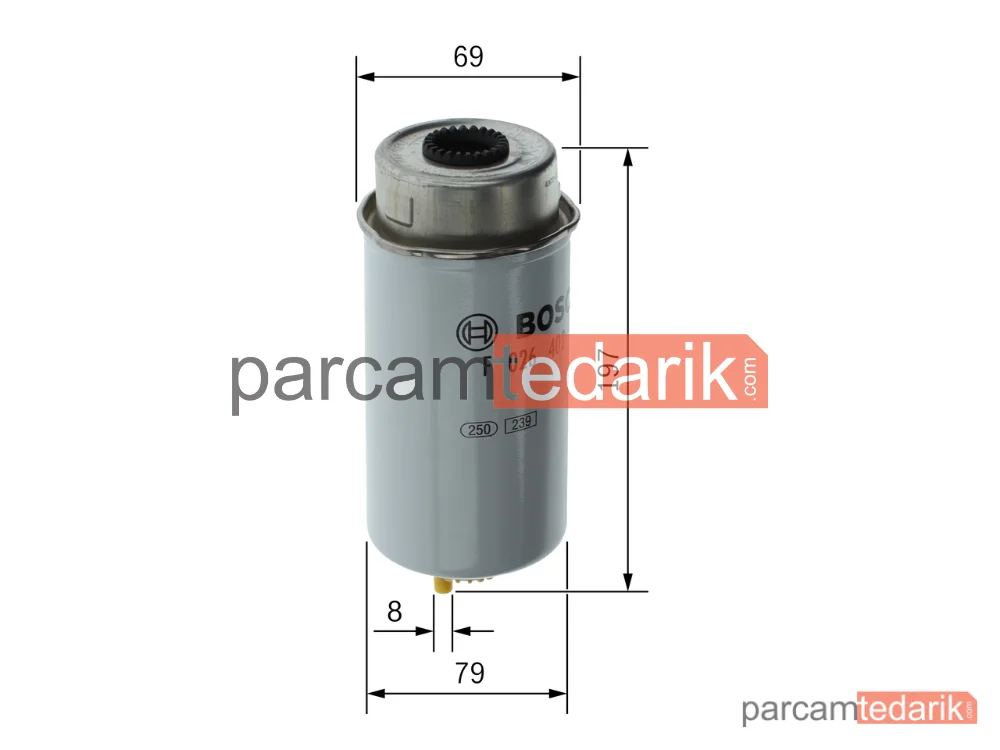 BOSCH F026402122 | Yakıt Filtresi — Ford Transit