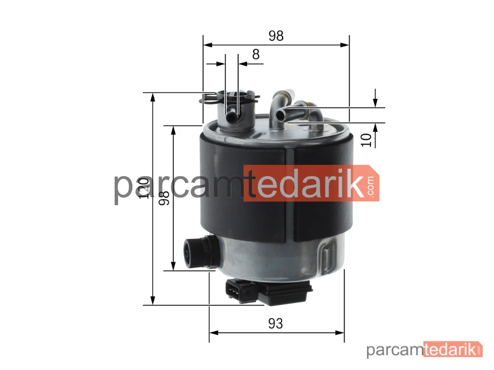 BOSCH F026402126 | Yakıt Filtresi — Nissan Qashqai I, Nissan NV200