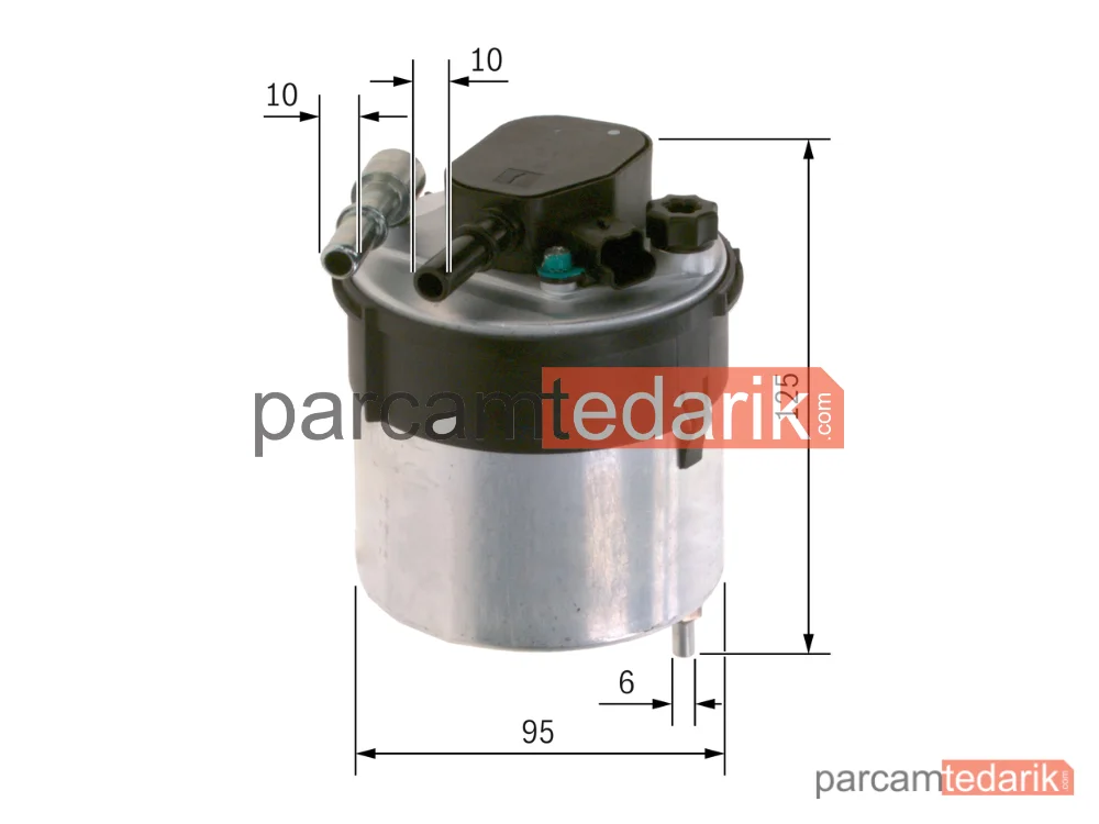 BOSCH F026402204 | Yakıt Filtresi — Ford C-Max, Ford Focus II, Ford Focus C-Max