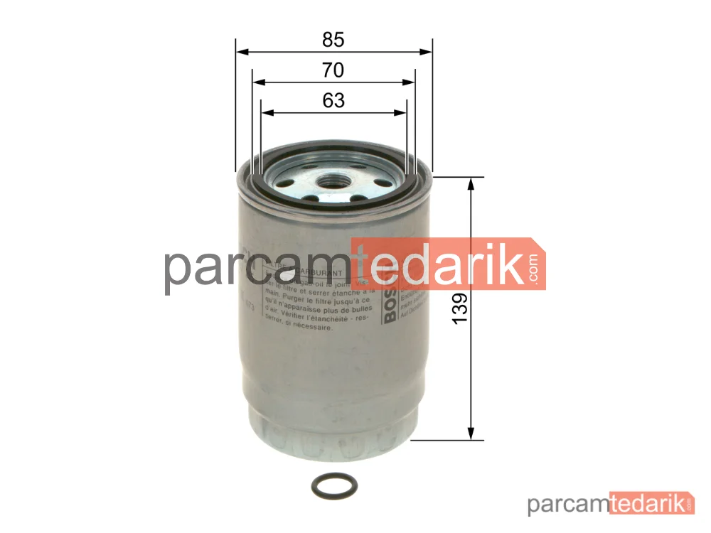 F026402255 | Yakıt Filtresi — Hyundai Tucson, Kia Sportage IV, Hyundai ix20