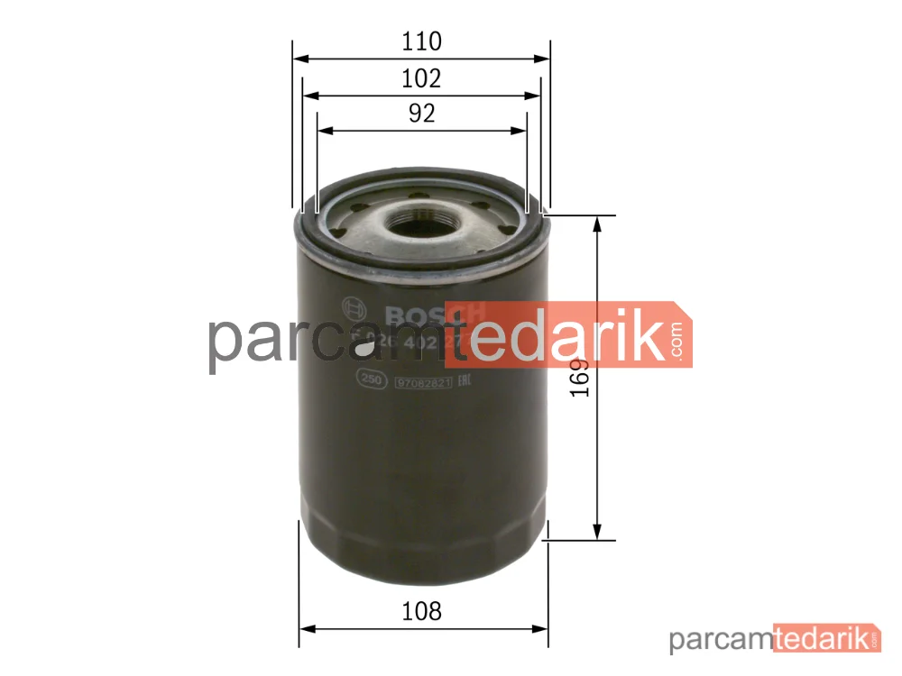 BOSCH F026402277 | Yakıt Filtresi