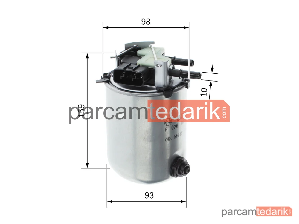 BOSCH F026402288 | Yakıt Filtresi — Nissan Qashqai II, Nissan X-Trail III
