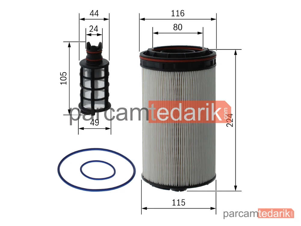 BOSCH F026402308 | Yakıt Filtresi — Mercedes-Benz Arocs