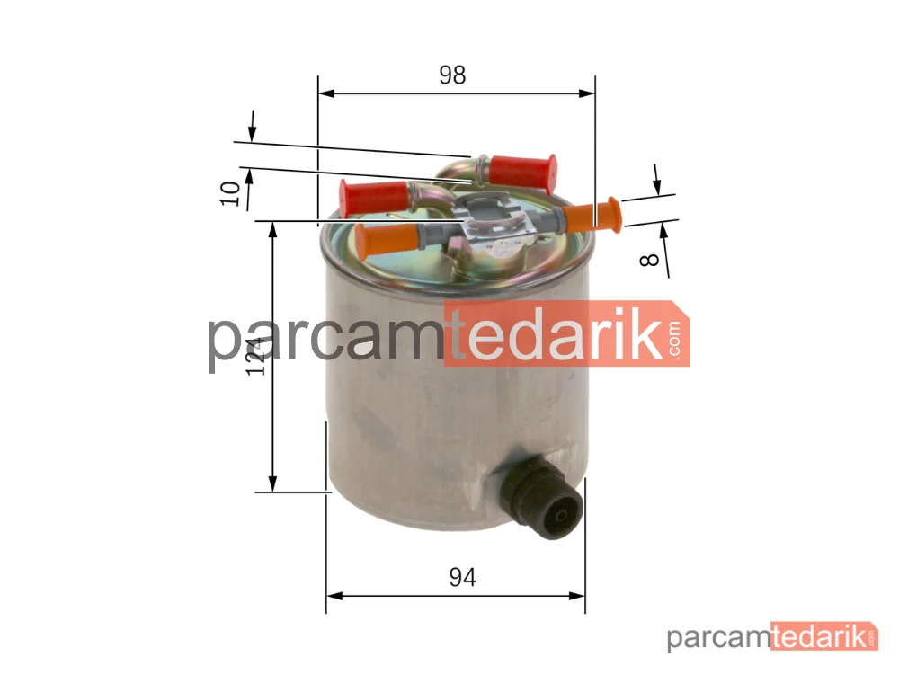 BOSCH F026402742 | Yakıt Filtresi — Renault Koleos I, Nissan X-Trail II