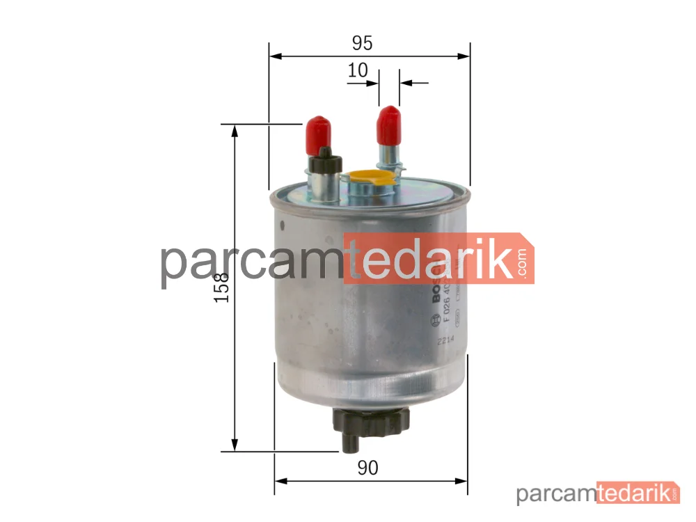 BOSCH F026402856 | Yakıt Filtresi — Renault Kangoo Express, Renault Laguna Coupe, Renault Laguna III