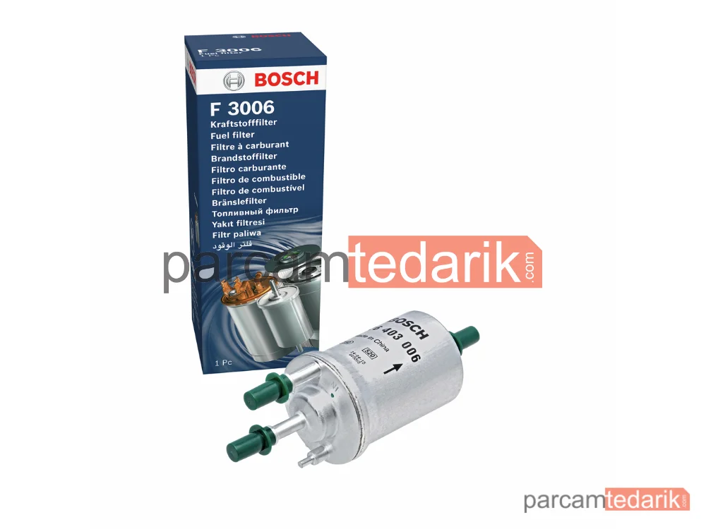 BOSCH F026403006 | Yakıt Filtresi — VW Jetta IV, VW Polo IV, VW Polo V