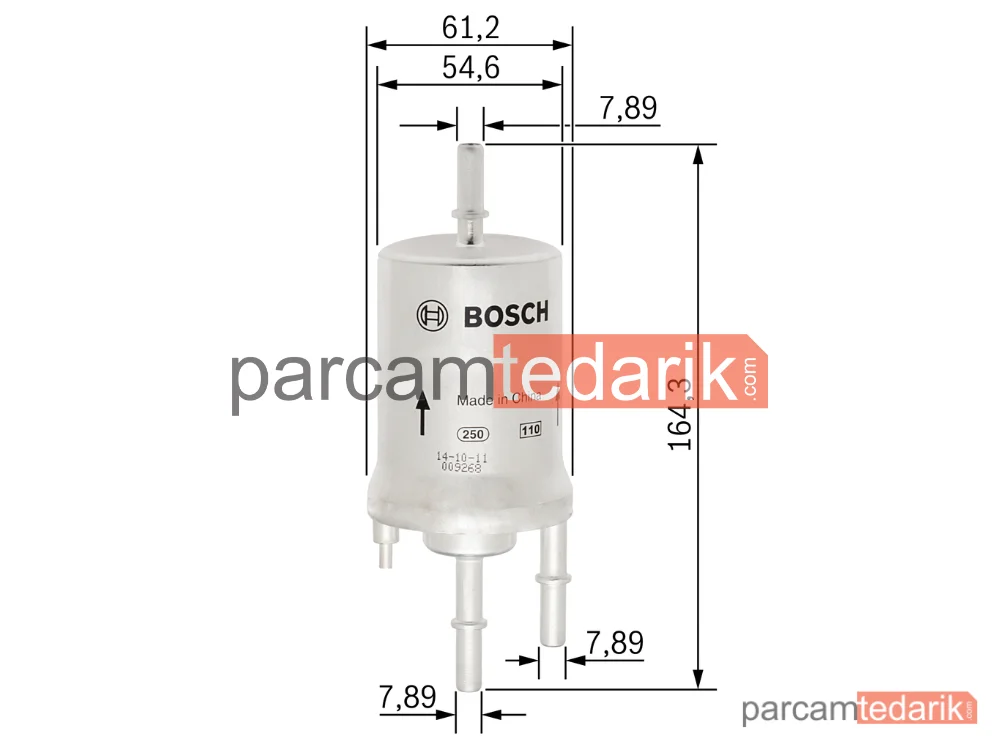 BOSCH F026403008 | Yakıt Filtresi — VW Polo IV, Seat Ibiza III, Seat Cordoba