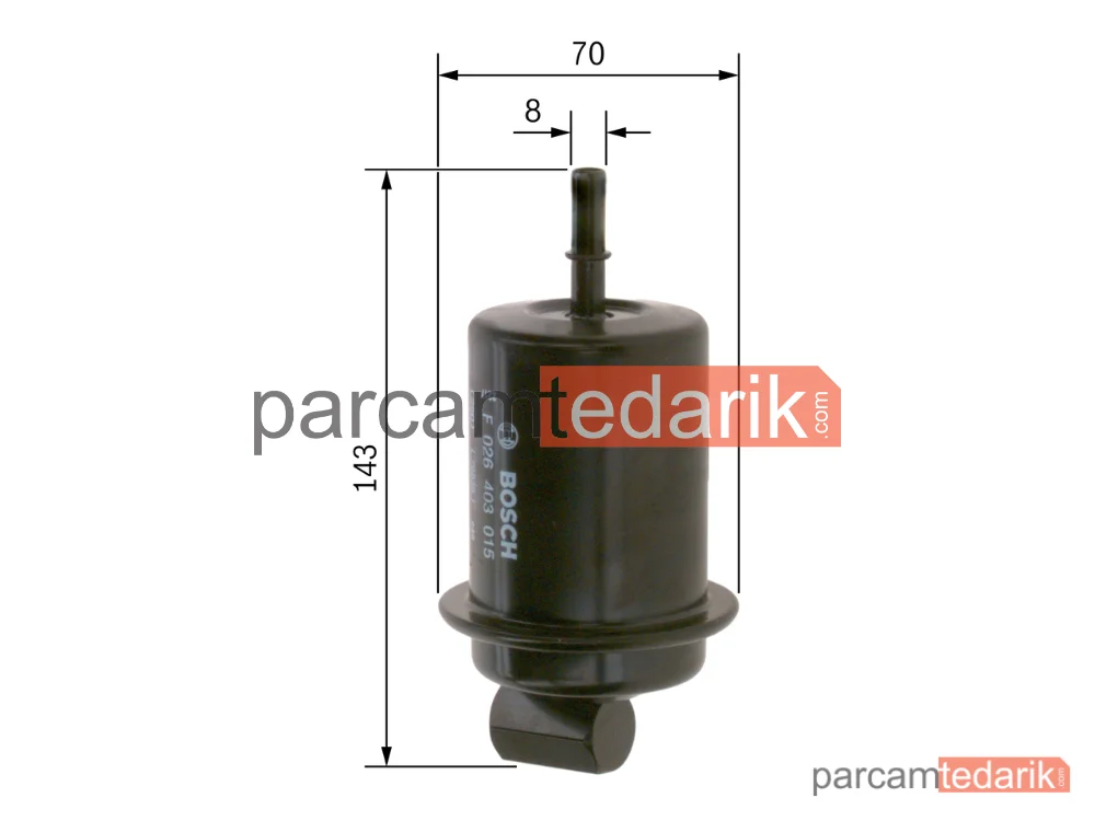 BOSCH F026403015 | Yakıt Filtresi