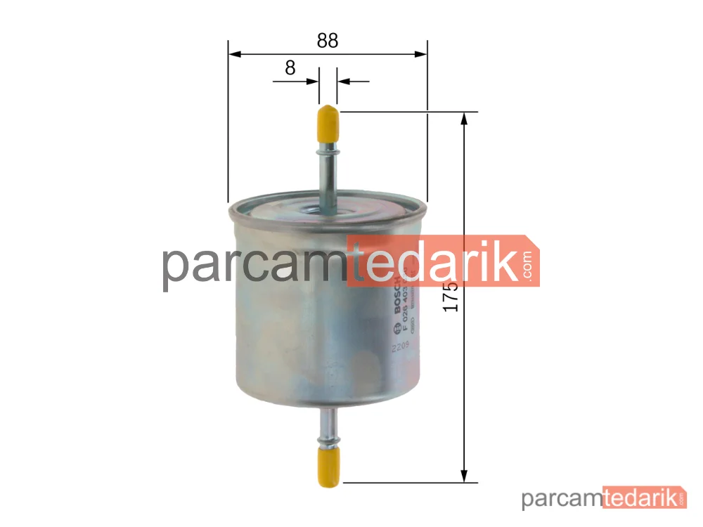 BOSCH F026403030 | Yakıt Filtresi — Volvo XC90 I, Volvo V70 II