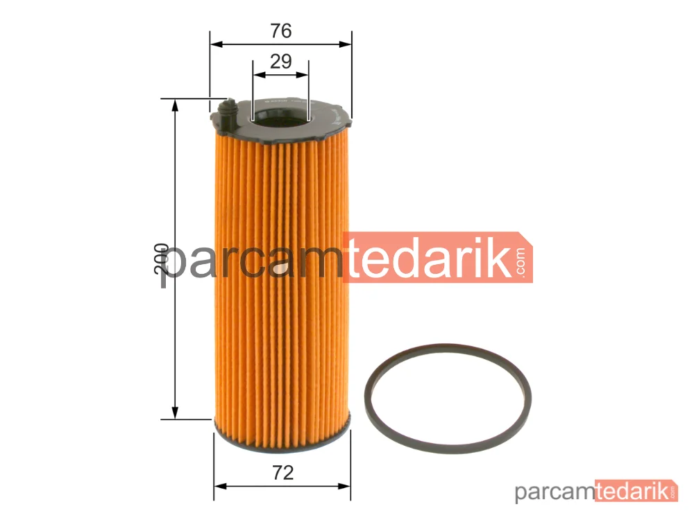BOSCH F026407002 | Yağ Filtresi — Audi Q7, Audi A4 B7, Audi A5