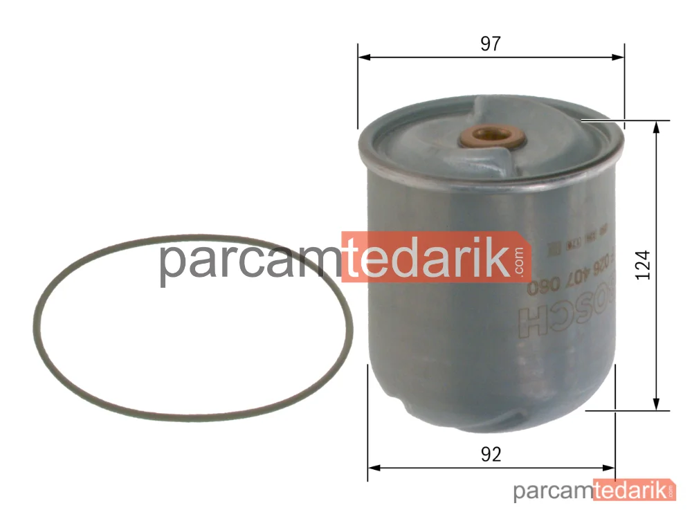 BOSCH F026407060 | Yağ Filtresi — Renault Trucks Premium