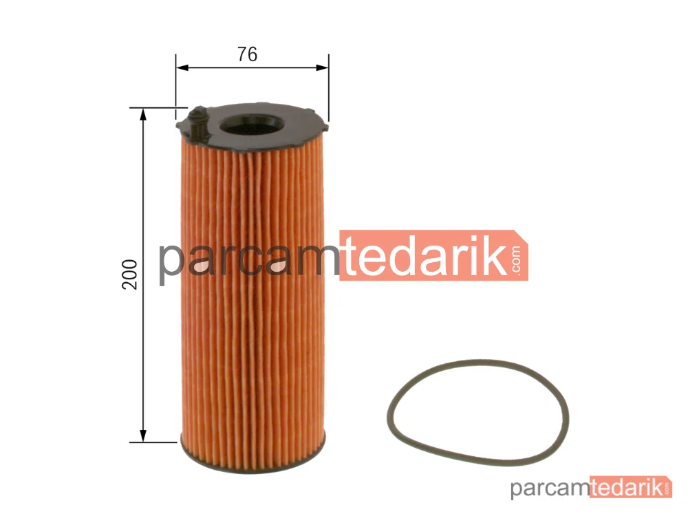 BOSCH F026407066 | Yağ Filtresi — Audi Q7, Audi A6 C6, Audi A5