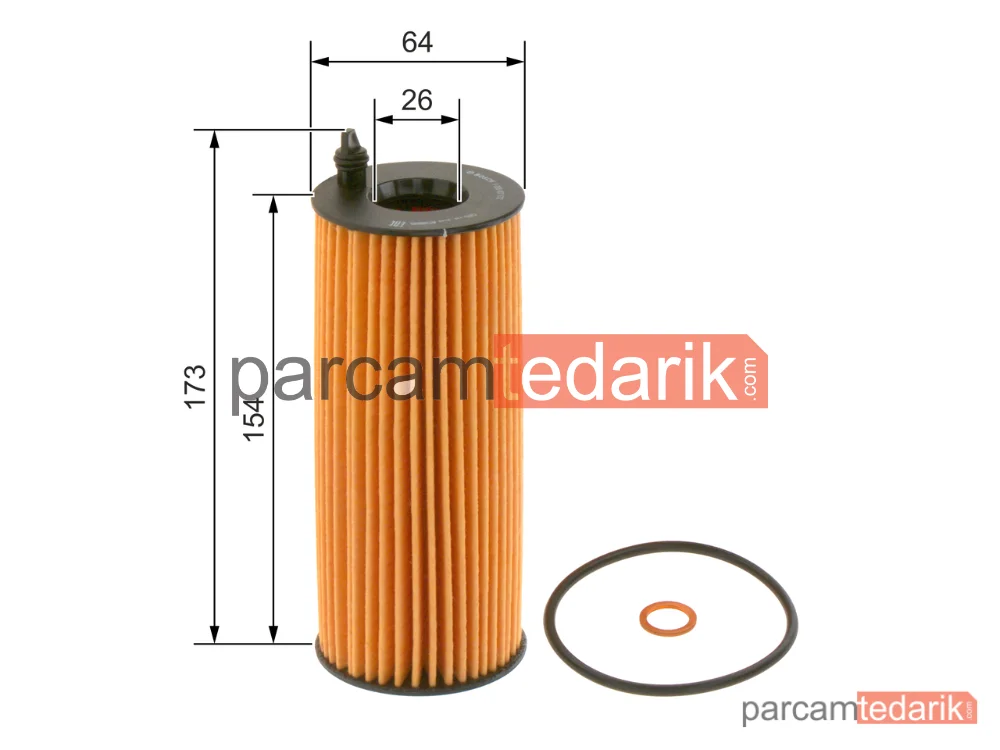 BOSCH F026407072 | Yağ Filtresi — BMW X1, BMW 3 Touring, BMW 1