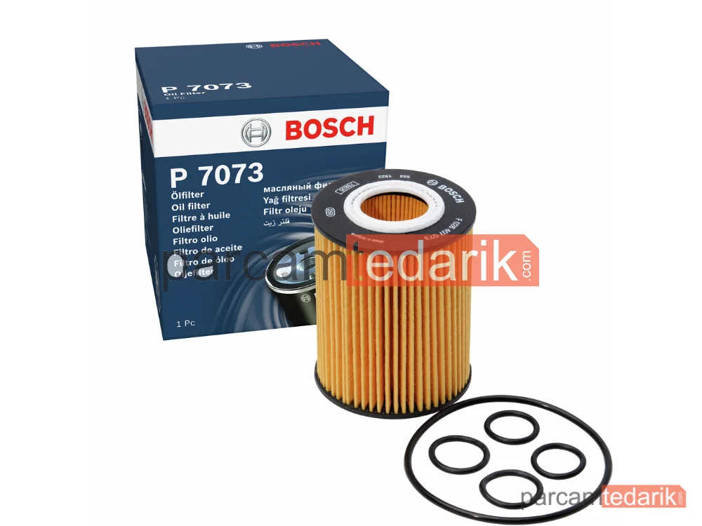 BOSCH F026407073 | Yağ Filtresi — Opel Astra J, Opel Meriva B Mpv, Chevrolet Cruze