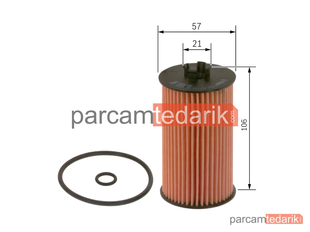BOSCH F026407074 | Yağ Filtresi — Opel Astra K, Opel Mokka / Mokka X, Opel Astra J