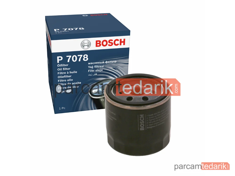 F026407078 | Yağ Filtresi — Ford Focus III, Ford C-Max II, Ford Grand C-Max
