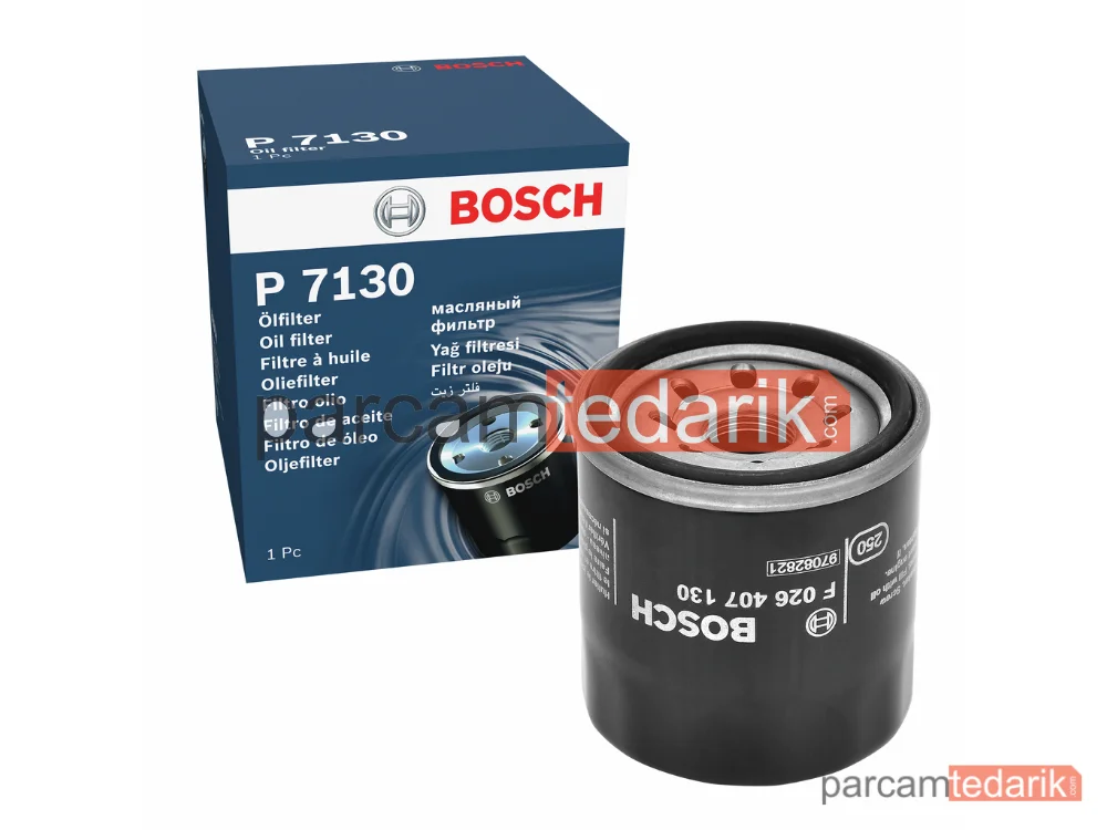 BOSCH F026407130 | Yağ Filtresi — Chevrolet Aveo / Kalos