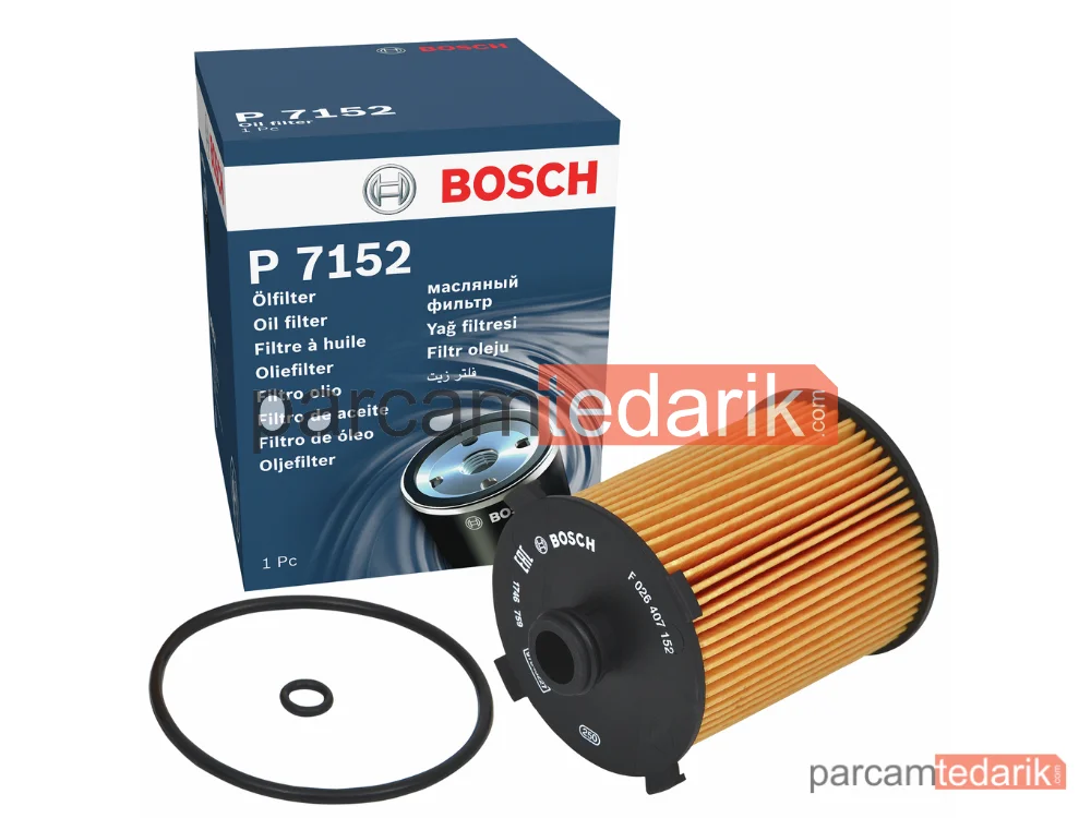 F026407152 | Yağ Filtresi — Volvo XC60 II, Volvo S90 II, Volvo V90 II