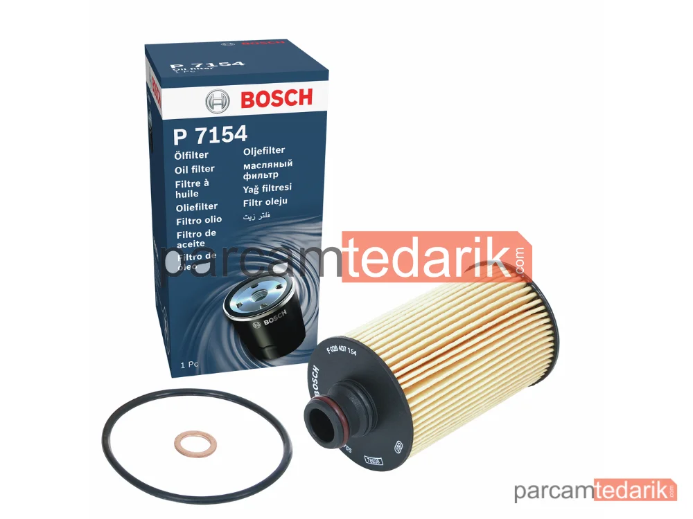 BOSCH F026407154 | Yağ Filtresi — SsangYong Korando, SsangYong Musso, SsangYong Musso Grand