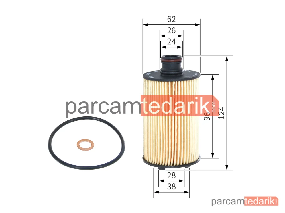 F026407154 | Yağ Filtresi — SsangYong Korando, SsangYong Musso, SsangYong Musso Grand