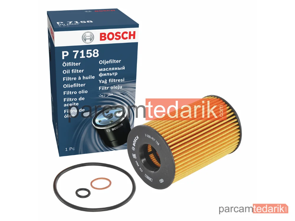 F026407158 | Yağ Filtresi — BMW 7, BMW 5, BMW X5