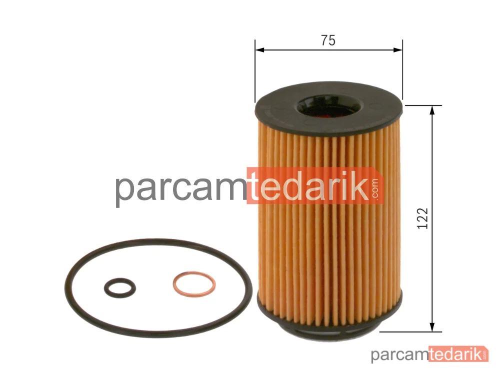 BOSCH F026407158 | Yağ Filtresi — BMW 7, BMW 5, BMW X5