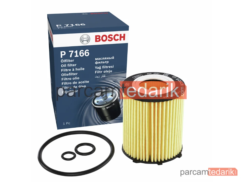 BOSCH F026407166 | Yağ Filtresi — Mercedes-Benz C-Serisi, Mercedes-Benz E-Serisi