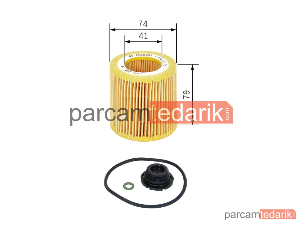 BOSCH F026407175 | Yağ Filtresi — BMW 5, BMW 1, BMW 3
