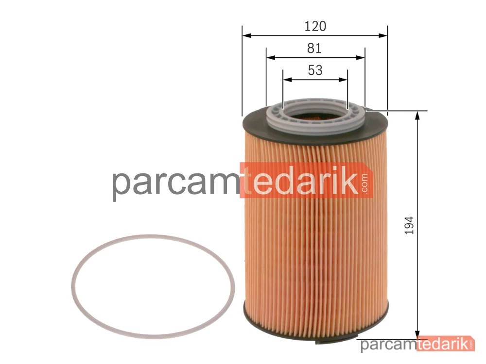 BOSCH F026407191 | Yağ Filtresi — MAN Tgs I