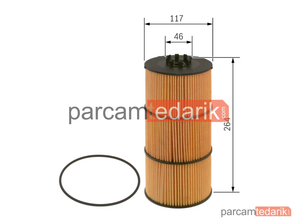 BOSCH F026407192 | Yağ Filtresi — Mercedes-Benz Arocs
