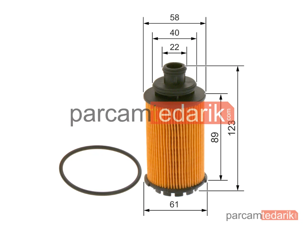 BOSCH F026407214 | Yağ Filtresi — Opel Insignia B Country Tourer, Opel Insignia B Grand Sport