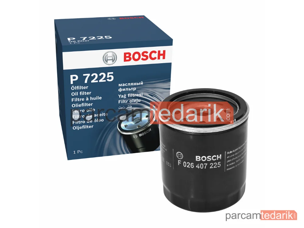F026407225 | Yağ Filtresi — Ford Focus III, Ford Fiesta VII, Ford Mondeo V