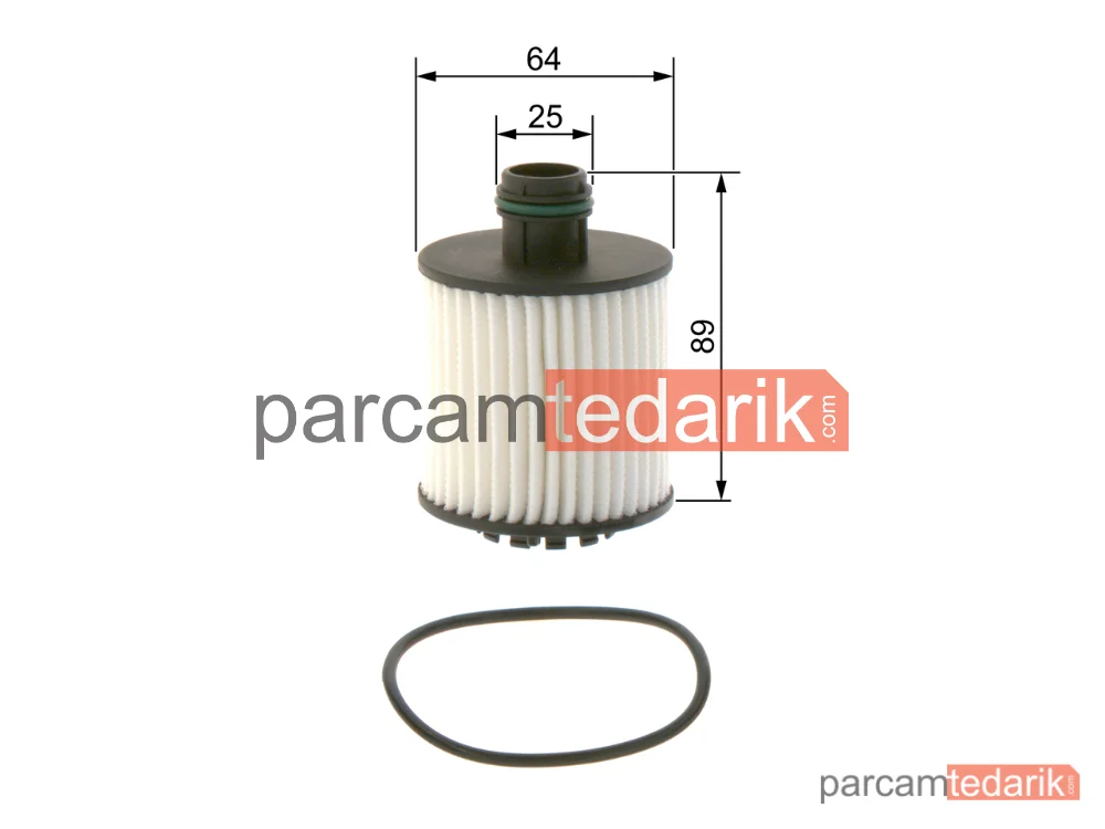BOSCH F026407259 | Yağ Filtresi — Alfa Romeo Mito, Fiat Doblo Cargo, Fiat Fiorino