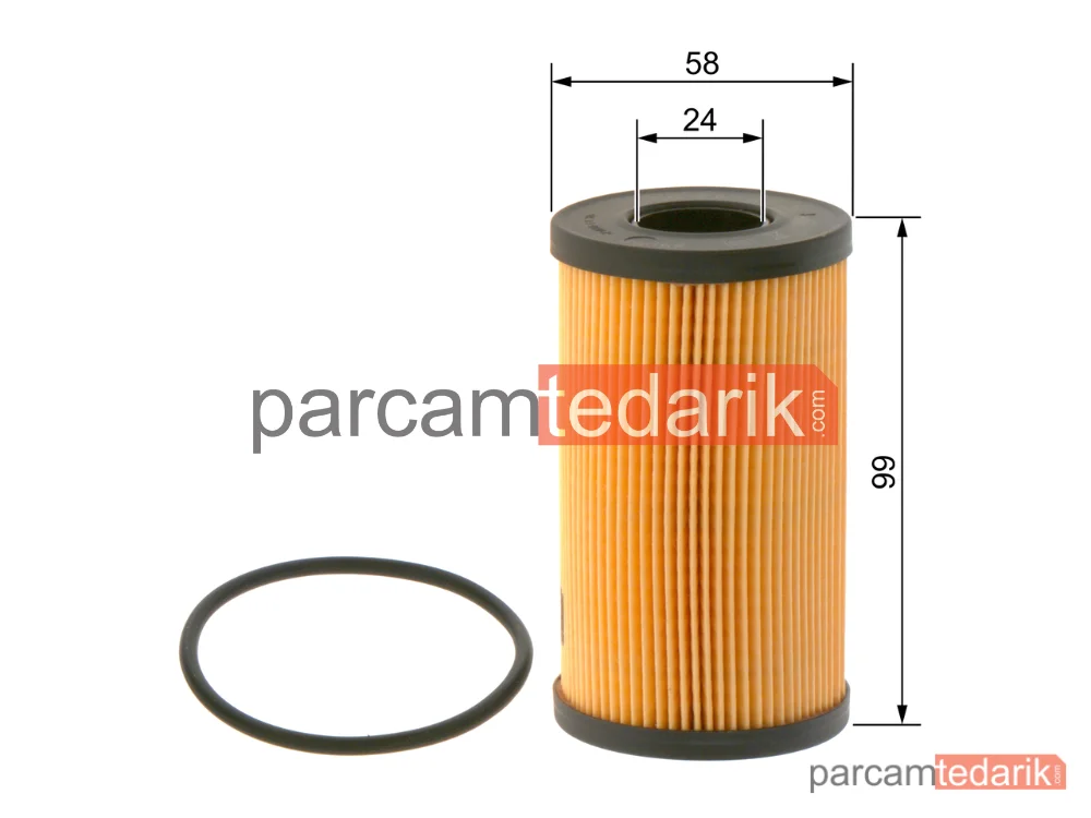 BOSCH F026407275 | Yağ Filtresi — Land Rover Range Rover Evoque, Land Rover Discovery Sport, Jaguar E-Pace