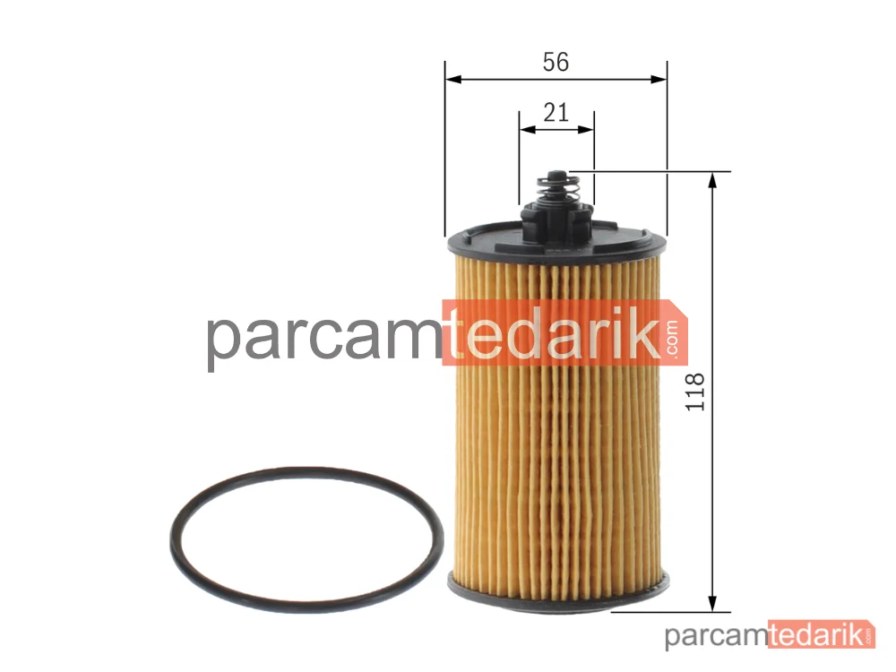 BOSCH F026407338 | Yağ Filtresi — Chevrolet Aveo, Chevrolet Cruze, Opel Mokka / Mokka X
