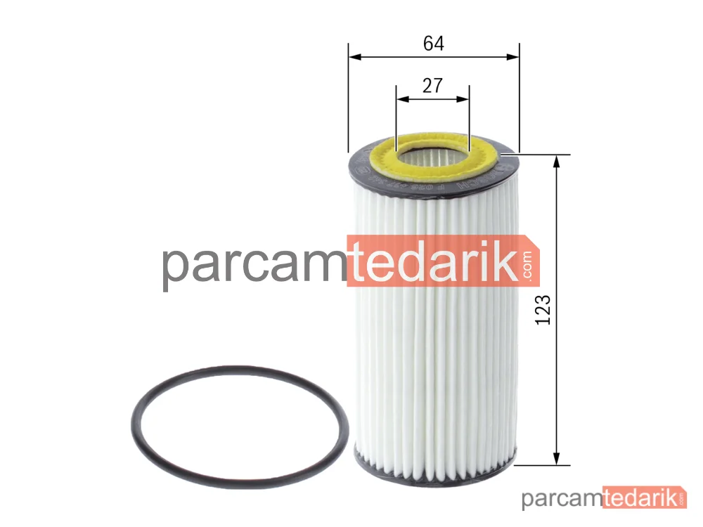BOSCH F026407342 | Yağ Filtresi — Audi A7, Audi A6 Allroad C8, Audi A6 C8