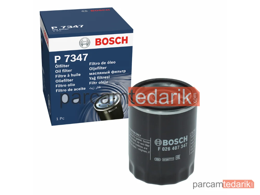 F026407347 | Yağ Filtresi — Fiat Panda, Lancia Ypsilon, Fiat 500