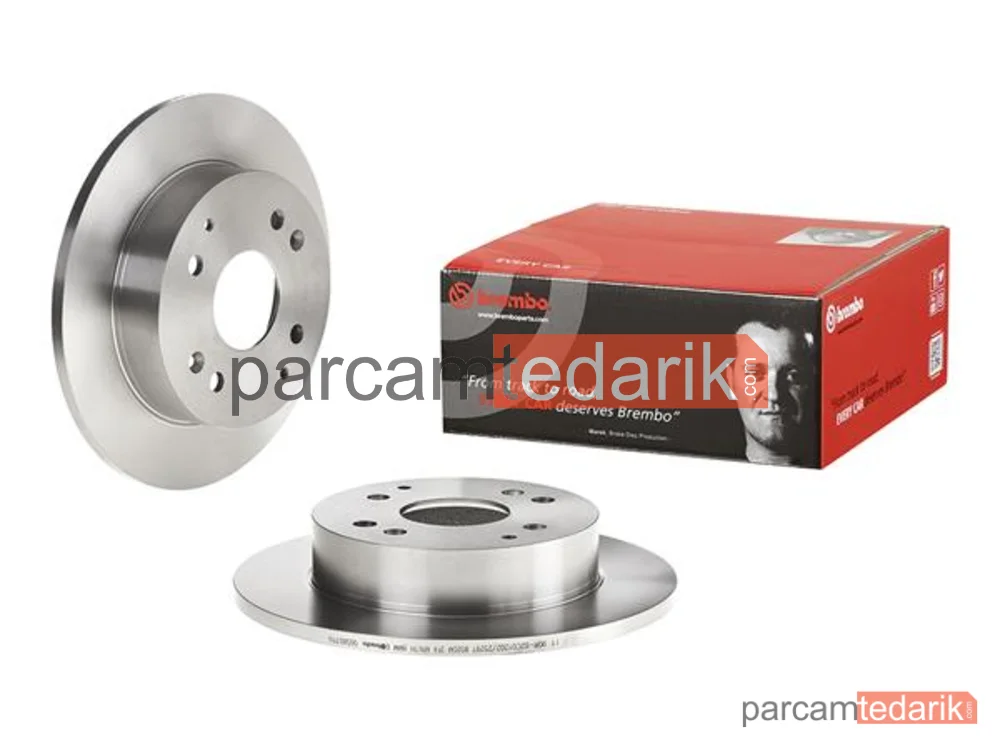 08580310 | Fren Diski (Arka, Düz) — Honda Accord V, Honda Accord IV, Honda Accord IV Aerodeck