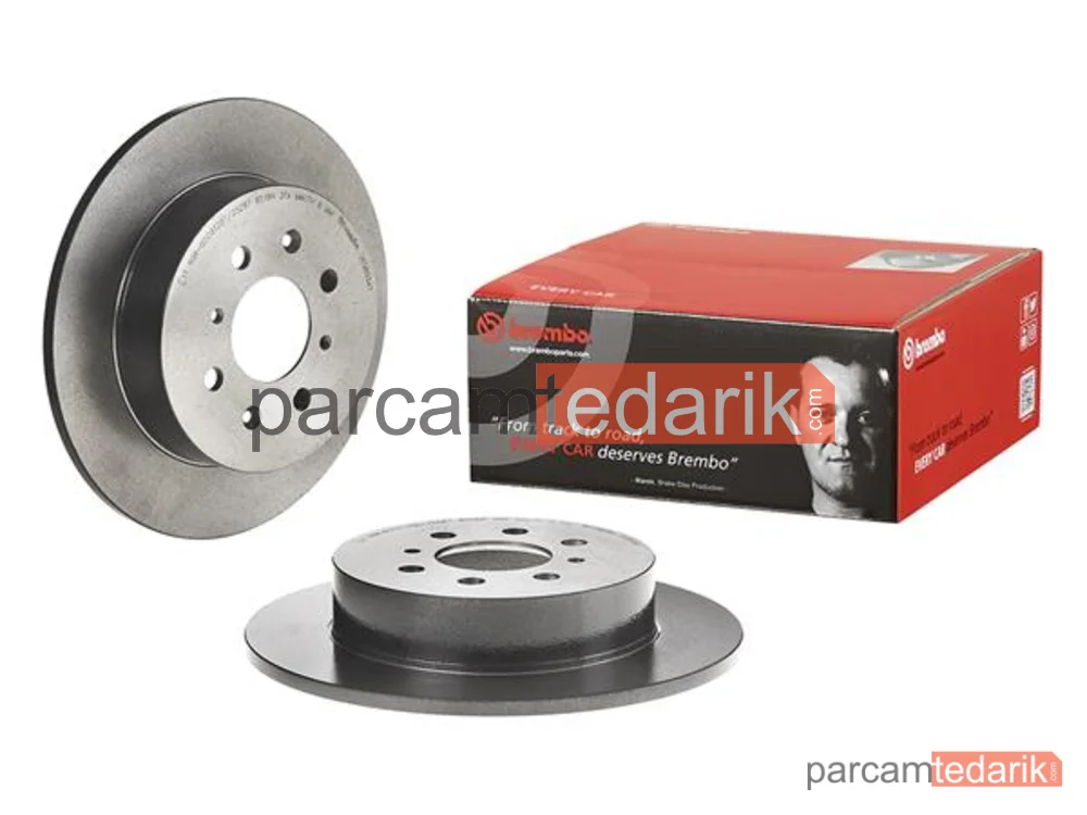 08580341 | Fren Diski (Arka, Düz) — Honda Civic VI Aerodeck, Honda Civic VII, Honda Civic VI Fastback