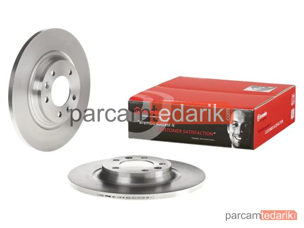 08868210 | Fren Diski (Arka, 10 mm) — Peugeot 407, Peugeot 407 SW, Peugeot 607