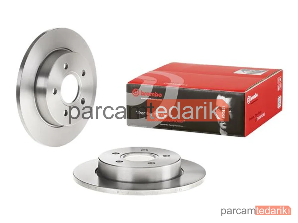 08A02920 | Fren Diski (Arka, 265 mm) — Ford Focus C-Max, Ford Focus II, Ford C-Max